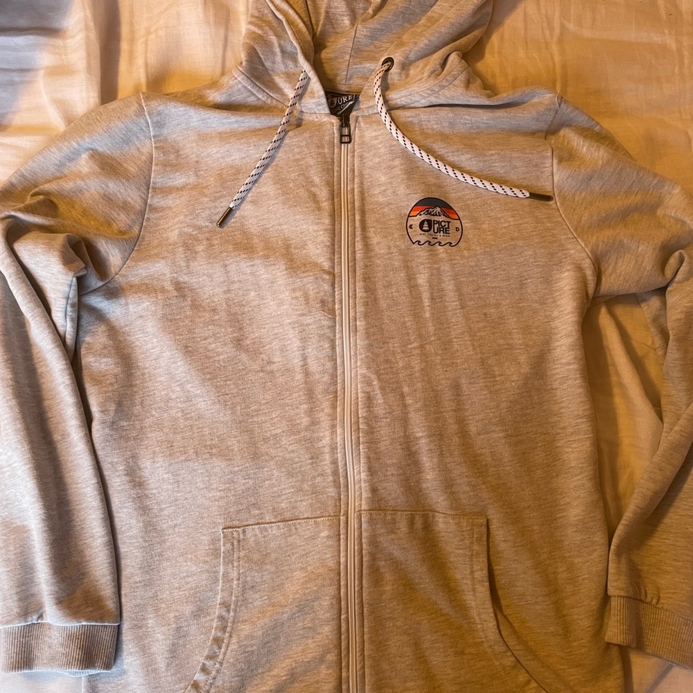 Picture Organic Hoodie - light grey heather - Mens large
